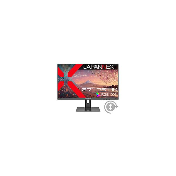 JAPANNEXT PCモニター   JN-IPS27U-HSP ［27型 /4K(3840×2160） /ワイド /60Hz］