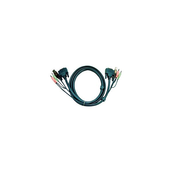 ATEN ATEN DVI KVMケーブル 3m 2L-7D03U : ソフマップ