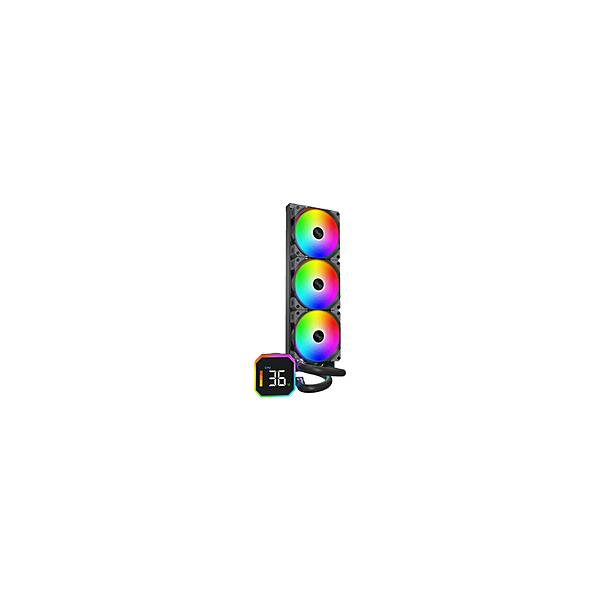 MONTECH 簡易水冷CPUクーラー HyperFlow DIGITAL 360 (B) [振込不可][代引不可]