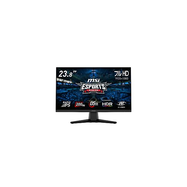 MSI MSI(エムエスアイ) MAG 242F ゲーミングモニター ［23.8型 /フルHD