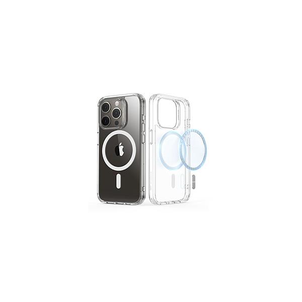 他サイト： ESR iPhone 15 Pro Max（6.7インチ）ハイブリッドケース ESR Clear ClassicHybridCase(HaloLock)foriPhone15ProMaxの商品画像