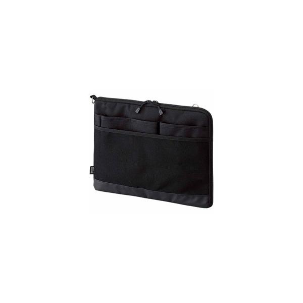 他サイト： リヒトラブ バッグインバッグ 横型 A4 ブラック A768124の商品画像