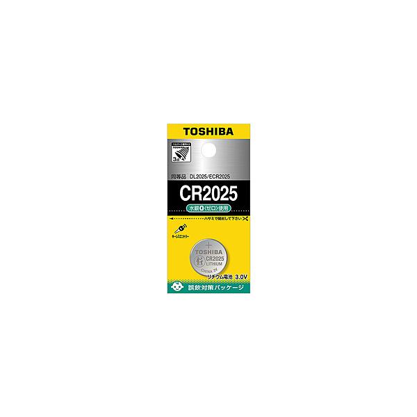 他サイト： TOSHIBA(東芝) 【コイン形リチウム電池】 CR2025EC（1個）の商品画像