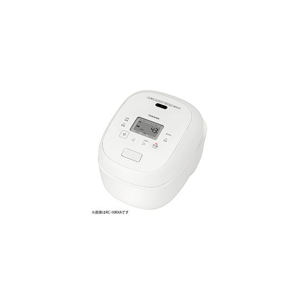 TOSHIBA（東芝） 炊飯ジャー 東芝真空IH 炎匠炊き ミルキーホワイト RC