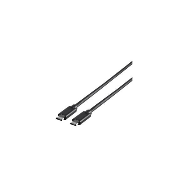 BUFFALO(�o�b�t�@���[) 2.0m�mUSB-C �� USB-C�n3.1 Gen1�P�[�u�� �]���@�u���b�N�@BSUCC31120BK �y864�z