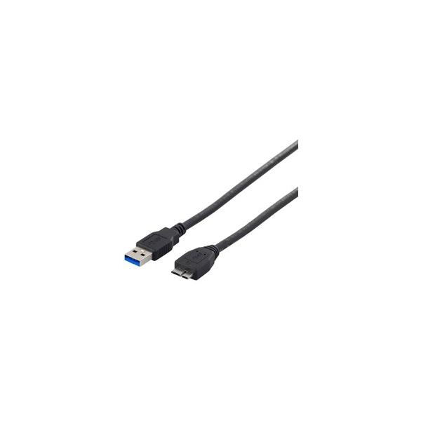 BUFFALO(obt@[) USB3.0P[u A to microB 2m ubN BCUAMB320BK