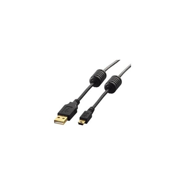 ELECOM(GR) 3.0m USB2.0P[u yAźyminiBz [tFCgRAt^Cv] U2C-MF30BK