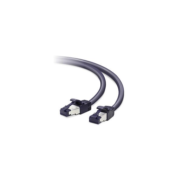 他サイト： ELECOM(エレコム) CAT8 LANケーブル 爪折れ防止（1m・ブルーメタリック）　LD-OCTT/BM10の商品画像