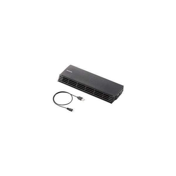 ELECOM(�G���R��) �m�[�gPC�p�N�[���[ �mUSB�ڑ��n ���^�R���p�N�g�^�C�v�i12.1�`17�^�Ή��E�u���b�N�j�@SX-CL20BK �y864�z