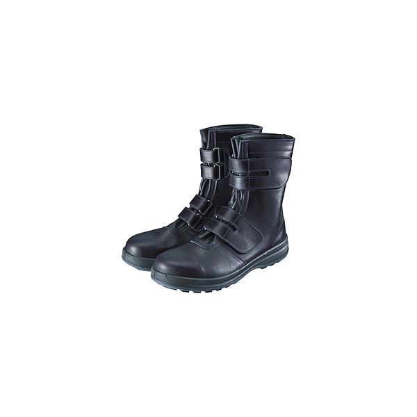 シモン 8538N-24.5 シモン 安全靴 マジック式 8538黒 24.5cm