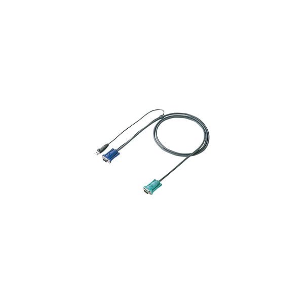 訳あり新品 サンワサプライ製パソコン自動切替器用ケーブル 1.8m USB SW-KLU180N サンワサプライ 外装に傷・汚れあり