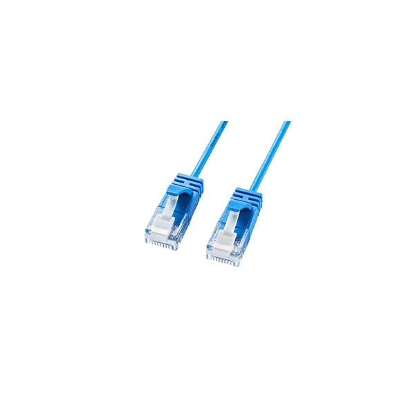 SANWA SUPPLY(�T�����T�v���C) LAN�P�[�u��  �u���[ KB-SL6A-03BL �m3m /�J�e�S���[6A /�X�^���_�[�h�n