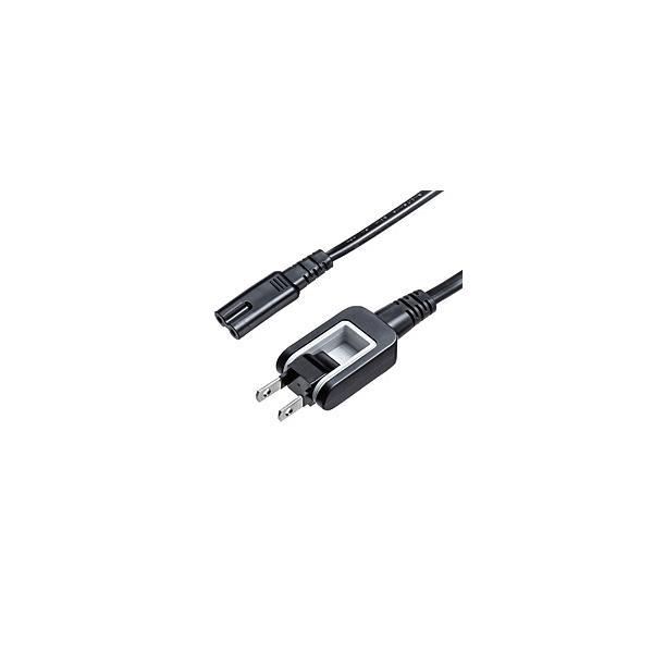 SANWA SUPPLY(�T�����T�v���C) KB-DM2S12A-1 ���K�l�^�R�l�N�^�Ή��d���R�[�h�i1m�j  �u���b�N