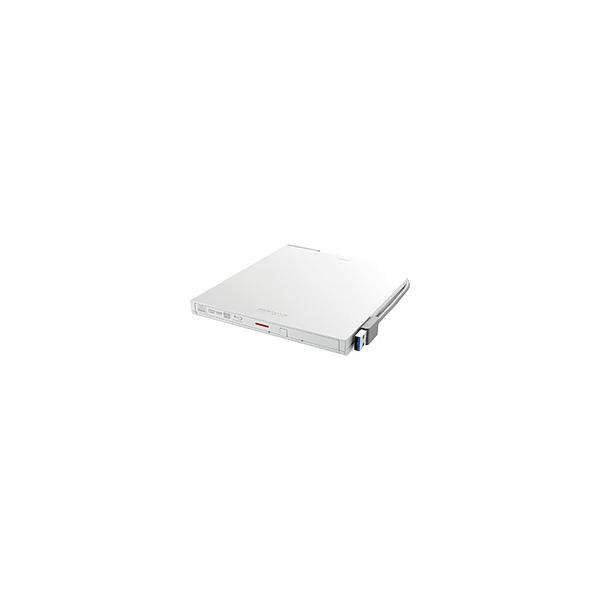 BUFFALO(バッファロー) ポータブルブルーレイドライブ (Chrome/Mac/Windows11対応) ホワイト BRXL-PTV6U3-WHB ［USB-A］
