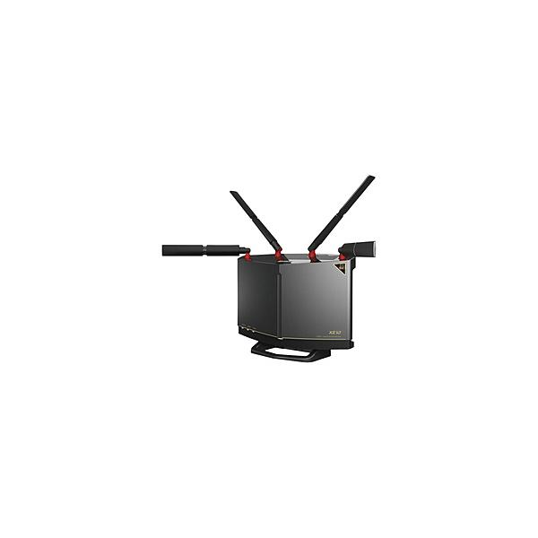 Wi-Fiルーター 4803+4803+1147Mbps AirStation(ネット脅威ブロッカー2対応・フラッグシップモデル) チタニウムグレー WXR-11000XE12 ［Wi-Fi 6E(ax) /IPv6対応］