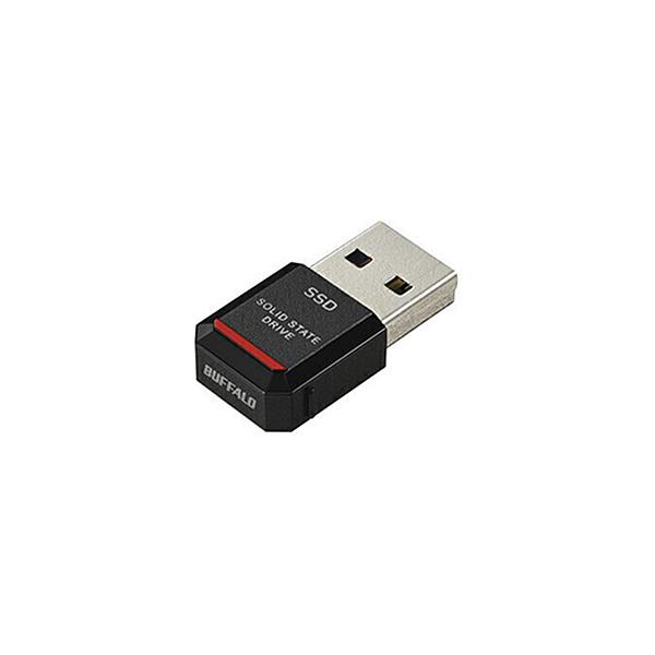 BUFFALO(バッファロー) SSD-PST250U3-BA 外付けSSD USB-A接続 PC・TV両対応、PS5対応(Chrome/Mac/Windows11対応) ブラック ［250GB /ポータブル型］ [振込不可]