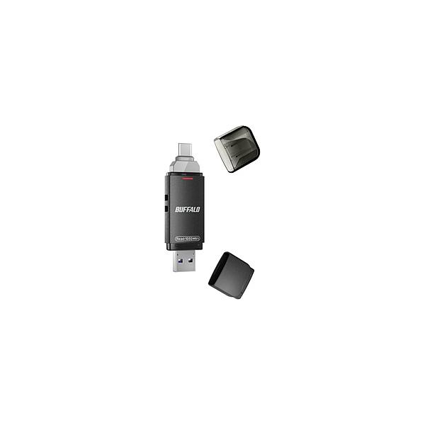 SSD-SDH500U3BA/C 外付けSSD USB-C＋USB-A接続 PC・TV両対応、PS5対応(Chrome/Android/iPadOS/iOS/Mac/Windows11対応) ブラック ［500GB /ポータブル型］