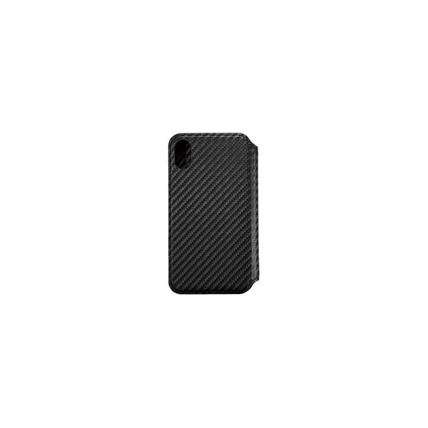 �T���N���X�g iPhone XS Max 6.5�C���`�p�C���`�p NEWT CAT FLIP �J�[�{���u���b�N I32CNW06 �y864�z [�U���s��]