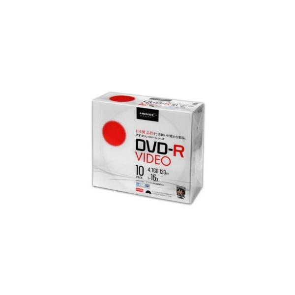 C yTYeNmW[V[YzHIDISC DVD-R^p 16{ 120zCgChv^u 5mmXP[X 10 TYDR12JCP10SC