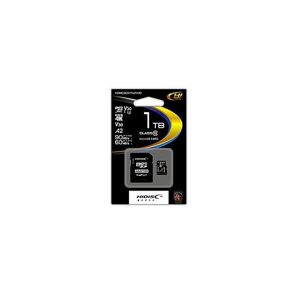 nCfBXN microSDXCJ[h   HDMCSDX1TA2V30 mClass10 /1TBn