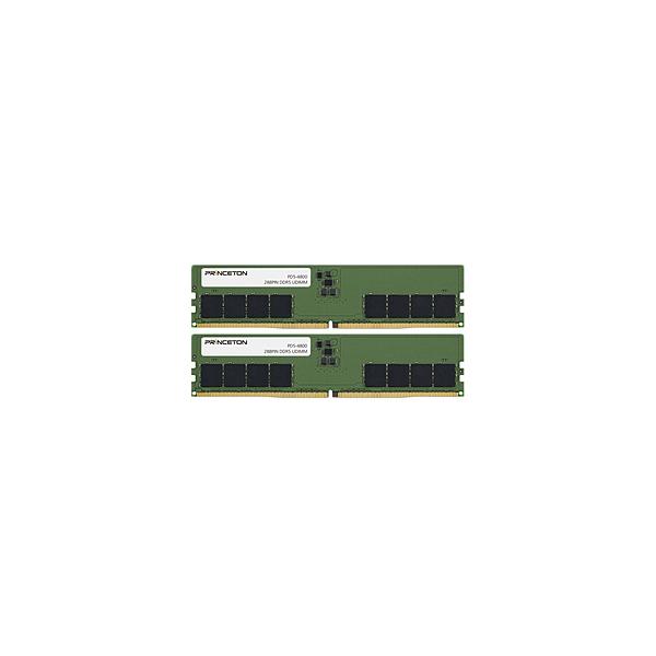 PRINCETON(�v�����X�g��) ���݃����� �f�X�N�g�b�vPC�p DDR5-4800 UDIMM  PD5-4800-16GX2 �mDIMM DDR5 /16GB /2���n