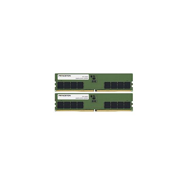 PRINCETON(�v�����X�g��) ���݃����� �f�X�N�g�b�vPC�p DDR5-4800 UDIMM  PD5-4800-8GX2 �mDIMM DDR5 /8GB /2���n