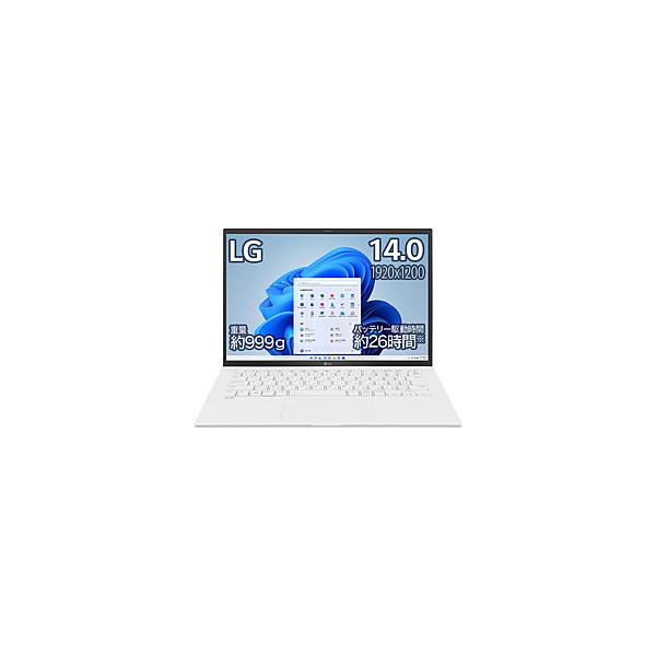 LGエレクトロニクス ノートパソコン gram スノーホワイト 14Z90Q