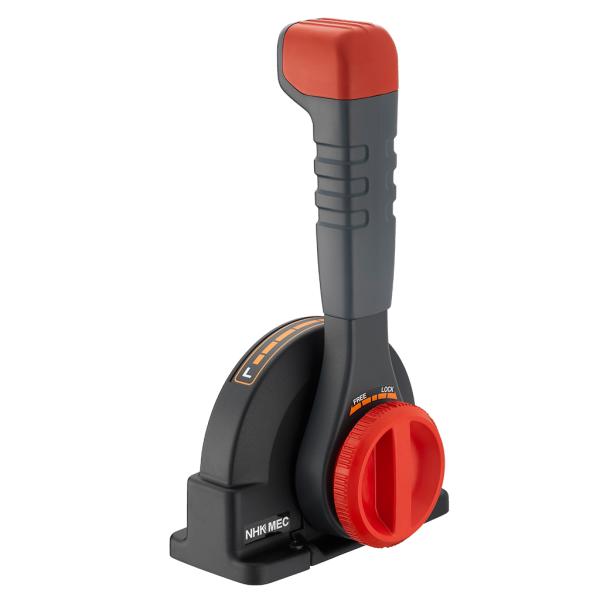 斬新なデザインを持つこのKBシリーズは数々のアイデアが盛り込まれております。ディーゼルエンジンを積んだ大型プレジャー船には、シンプルなブレーキグリップを持つKBを特にお勧め致します。ケーブル先端ネジ径5mm用重量 /ネット1.9kg　グロス...