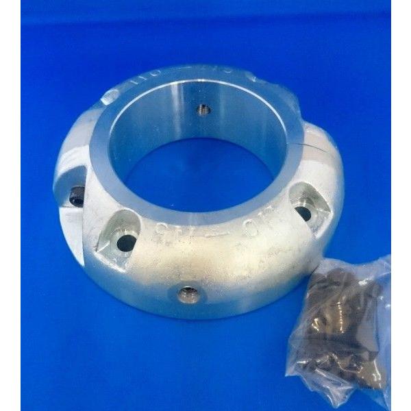軸60 防護亜鉛 (丸亜鉛)外径110 110Φ プロペラ用 ペラ軸 シャフト保護亜鉛 110mm 二つ割 シャフト亜鉛