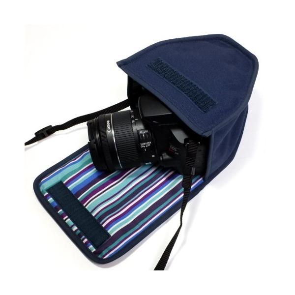 Suono（スオーノ） キヤノン EOS Kiss X10ケース（ネイビー・アズーリ