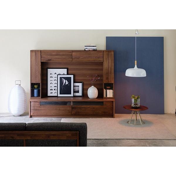 ハイタイプ 収納 北欧 テレビボード 幅210cm ウォルナット無垢材 テレビ台 テレビ台 木製 引き出し 収納 リビング収納 おしゃれ 北欧 モダン 西海岸 Sp 014 6881227 家具のショウエイ