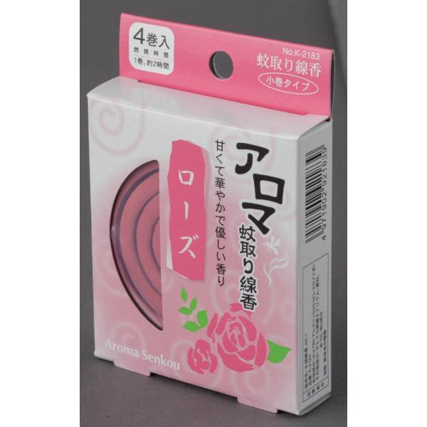 アロマ蚊取り線香 ローズ K 21 Automationghana Com