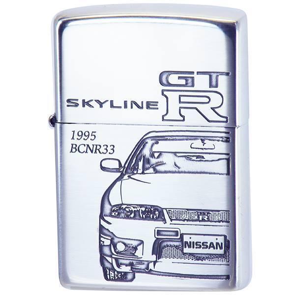 最大56%オフ! NISSAN SKYLINE GT-R BCNR33 ZIPPO ジッポー ジッポー Zippo スカイライン GT-R R34 シリアル入り