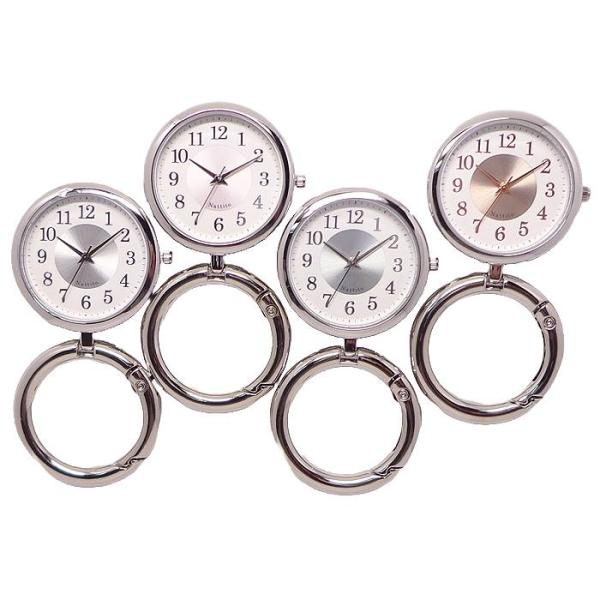 ポスト投函発送 カラビナ キーホルダー 時計 ハングウォッチ カラビナ 3針 懐中時計 FSC169 置時計 2way おしゃれ バッグチャーム キーチェーン キーホルダー 携帯時計 メンズ レディース キッズ 便利 バック取手 ベルト通し...