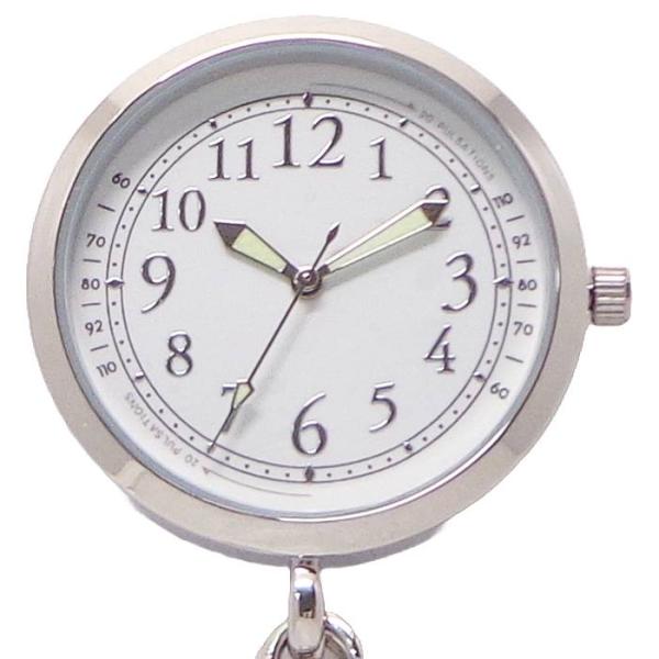 ポスト投函発送 ナース ウォッチ 2way クリップ フック GY058 キーホルダー 時計 懐中時計 おしゃれ かわいい バッグチャーム レディース 便利 看護師 蓄光仕様 脈拍メモリ 機能性 Nurse Watch シルバー ゴールド ...