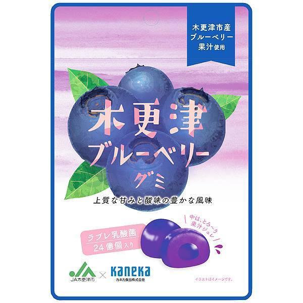 ポスト投函発送 グミ 乳酸菌入り 木更津ブルーベリーグミ カネカ食品 美味しい スッキリ 上質な甘み 酸味豊か 果汁ジュレ ラブレ乳酸菌 木更津市産 ブルーベリー JA木更津市 カネカ食品 共同開発 二重構造グミ ☆上品な甘酸っぱさと爽やか...