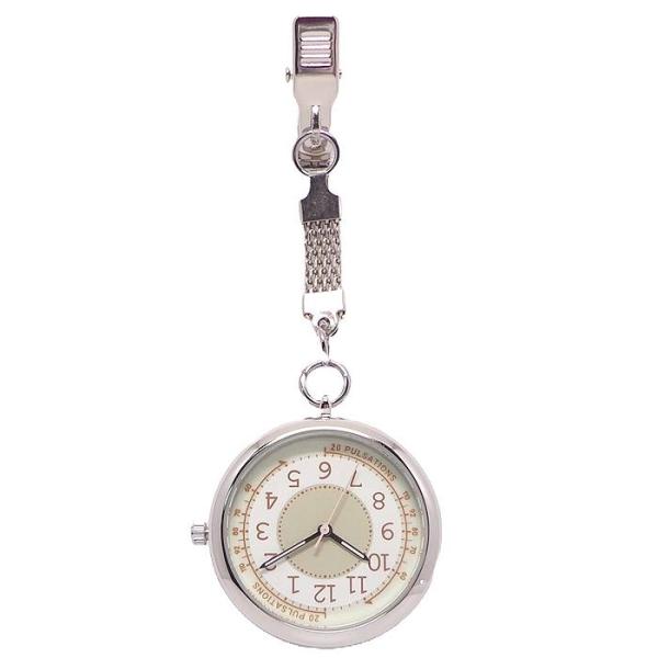 ポスト投函発送 バッグチャーム 懐中時計 キーホルダー ウォッチ ナースウォッチ MKK2304 蓄光文字盤 クリップ 蓄光針 ポケットウォッチ 看護師 パルスメーター 時計 グッズ おしゃれ レディース キッズ メンズ 便利 機能性外出先...