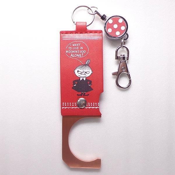 ムーミン ミイ グッズ 直接触らずに ボタンが押せる ドアを開けられる 手すりにつかまれる Mom10 2 キュキュタッチ リール付 キーホルダー 銅の抗菌効果 Mom10 2 たからばこ 通販 Yahoo ショッピング