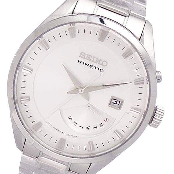 腕時計 メンズ Seiko Srn043p1 逆輸入 セイコー キネティック レトログラード メタル ウォッチ Seiko Kinetic 10bar Stainles Steel ホワイト White 腕時計 Srn043p1 たからばこ 通販 Yahoo ショッピング