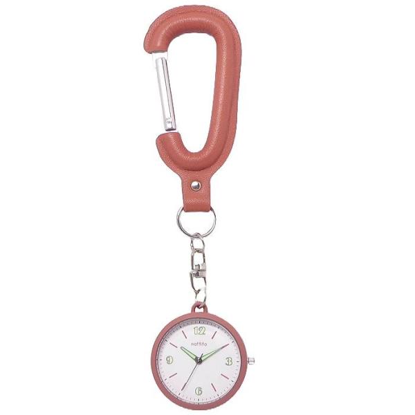 ポスト投函発送 キーホルダー 時計 ハングウォッチ ST303 レザー カラビナ 懐中時計 おしゃれ バッグチャーム キーチェーン キーホルダー 携帯時計 メンズ レディース キッズ 便利 バック取手 ベルト通し ベルトループ バックループ...