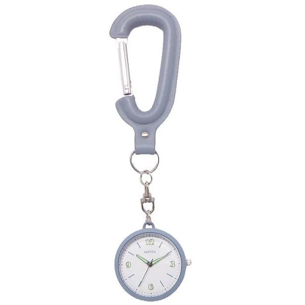 ポスト投函発送 キーホルダー 時計 ハングウォッチ ST303 レザー カラビナ 懐中時計 おしゃれ バッグチャーム キーチェーン キーホルダー 携帯時計 メンズ レディース キッズ 便利 バック取手 ベルト通し ベルトループ バックループ...