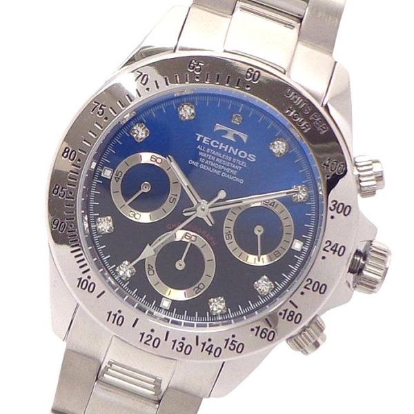 TECHNOS（テクノス） 腕時計 メンズ ウォッチ TECHNOS T4A66-SN クロノ