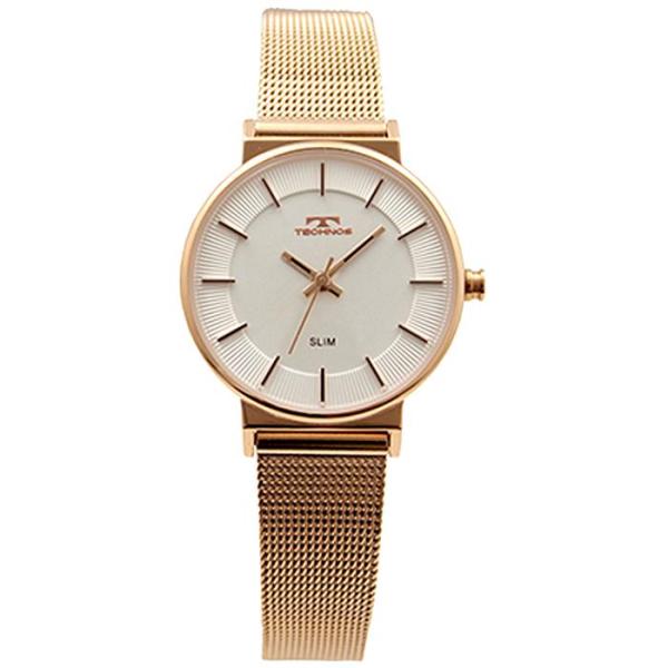 TECHNOS（時計） レディース 腕時計 TECHNOS テクノス T6885-PS スリム
