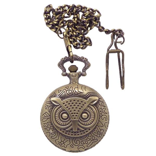 送料無料 懐中時計 蓋付 ポケットウォッチ VR-PWLID-BZ チェ−ン フック 3針 時 分 秒 クォーツ ブロンズカラー ☆誕生日 記念日 敬老の日 ホワイトデー 父の日 クリスマス 就職 入学 新生活 お祝い大切な方への贈り物にお...