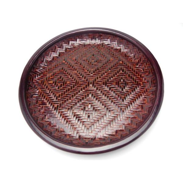 三足高台丸盆 y-takei_ajiro-maru-30cm