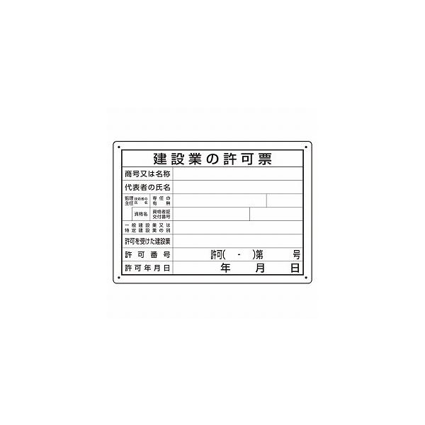 上品なスタイル 薄型許可票４点表示入パネル 302 46b ユニット 安全 保護用品 Kosharybymisteka Com