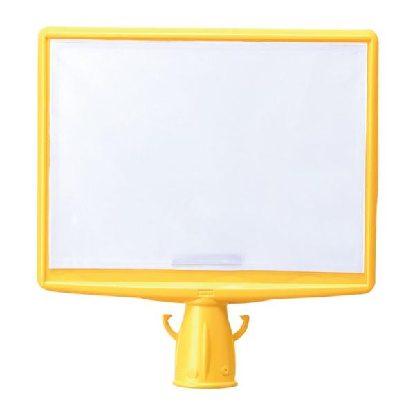 コーンサイントップII ポケット 片面 A3 横 標識 カラーコーン 看板