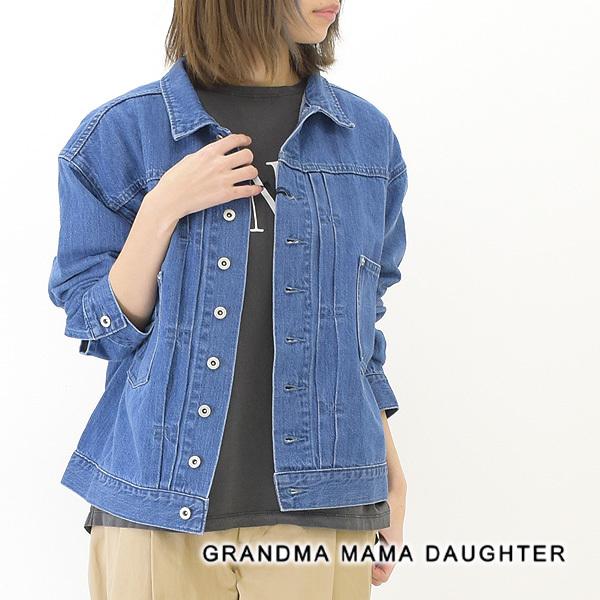 【美品】GRANDMA MAMA DAUGHTER｜デニムジャケット 楽天市場】カバーオール デニムジャケット grandma mama
