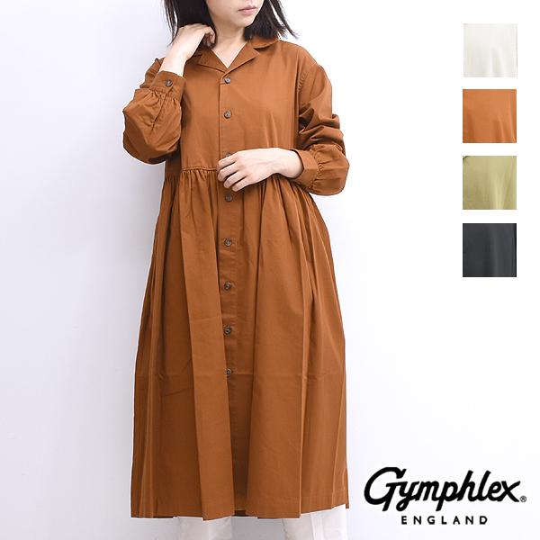 Gymphlex ジムフレックス ツイルバイオウォッシュギャザーシャツワンピース J 1466vtw レディース Gym J 1466vtw Trois Webshop 通販 Yahoo ショッピング