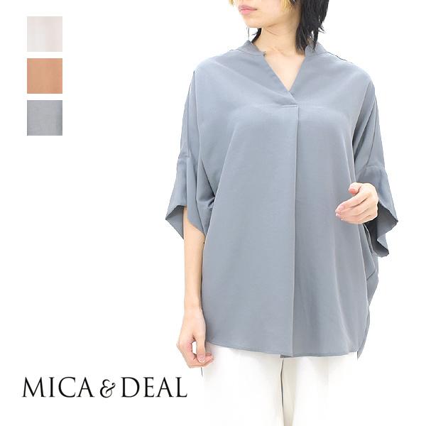 MICA&DEAL マイカアンドディール ドルマンスキッパーブラウス